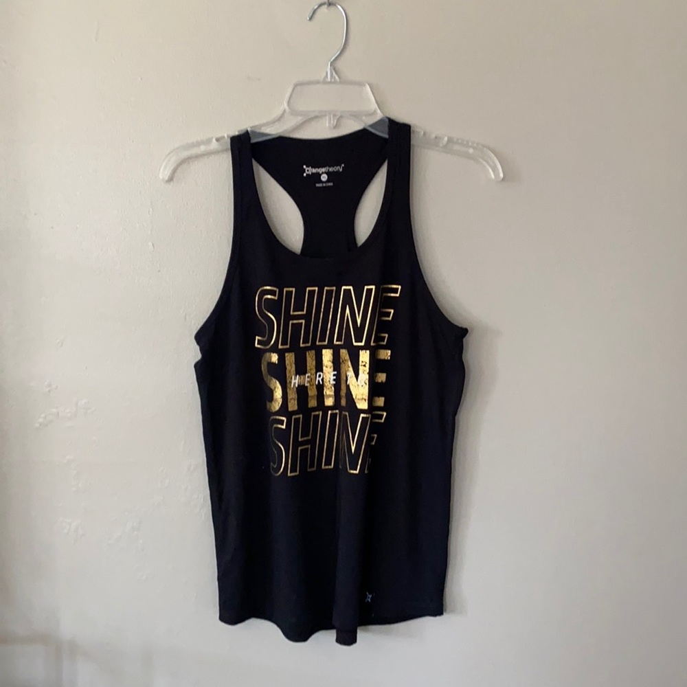 Orangetheory here to shine tank size xs